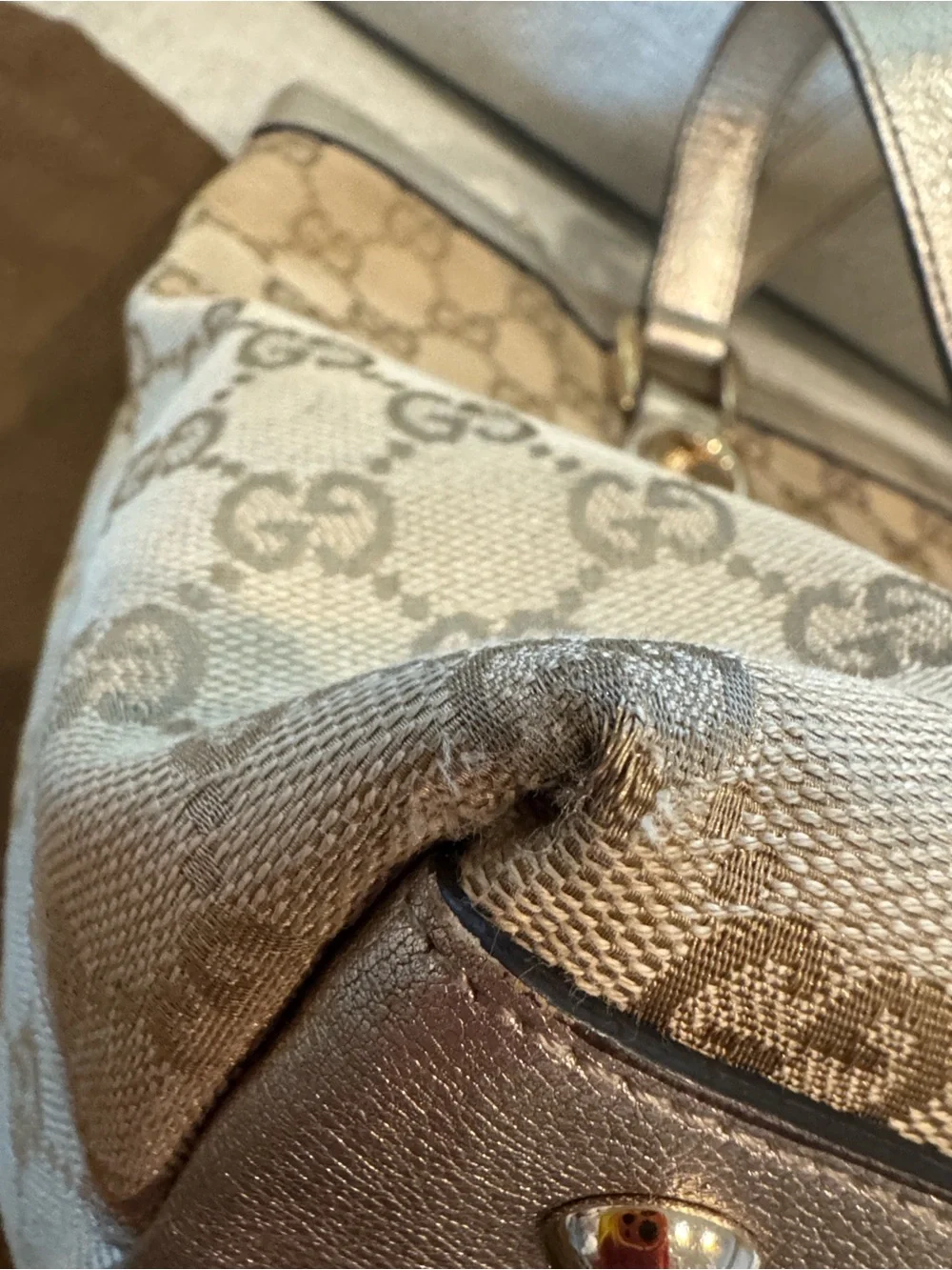 Gucci monogram abbey